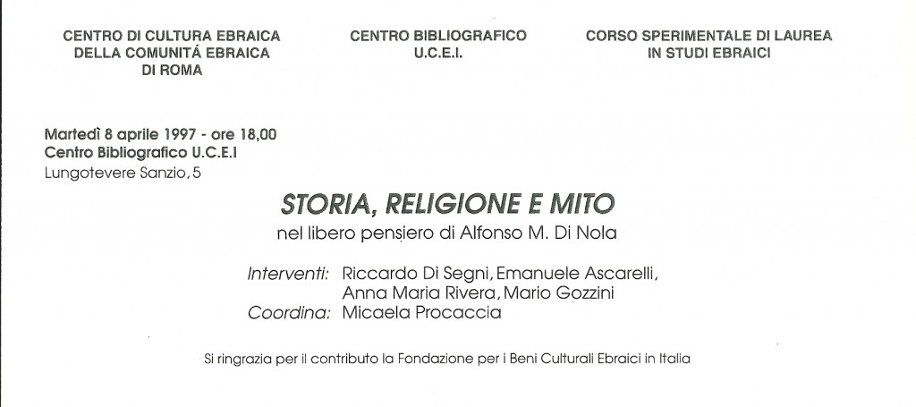 Storia, religione e mito