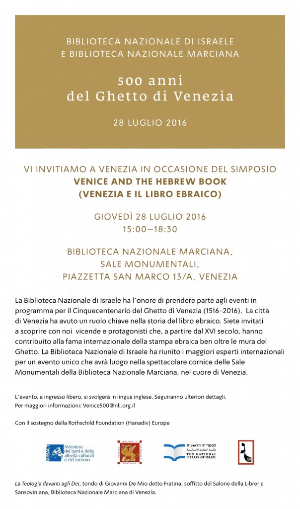 Save the Date NLI Venezia Italian 27.07.161