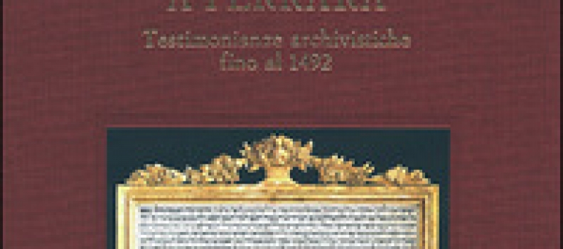 Volume “Jewish Presence in Ferrara – Testimonials from archives until 1492 “